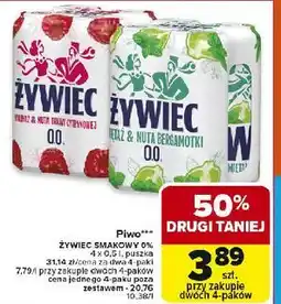Carrefour Piwo Żywiec Malinaż oferta