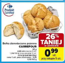 Carrefour Bułka ziemniaczana pszenna Carrefour oferta