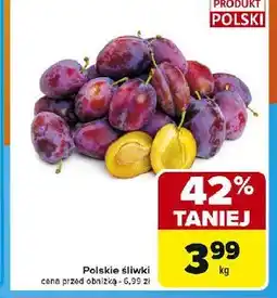 Carrefour Śliwki polska oferta