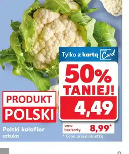 Kaufland Polski kalafior oferta