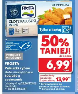 Kaufland Paluszki rybne Frosta oferta