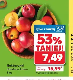 Kaufland Nektarynki oferta