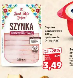 Kaufland Szynka konserwowa oferta