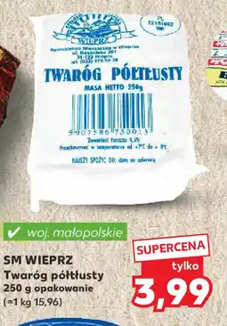 Kaufland Twaróg półtłusty SM Wieprz oferta