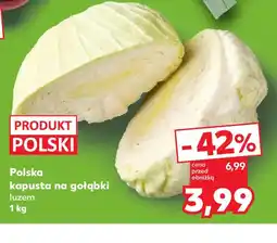 Kaufland Polska kapusta na gołąbki oferta