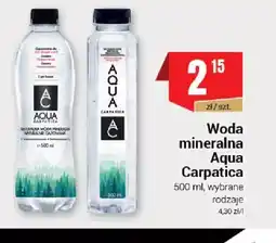 Premium Nasz Sklep Woda mineralna Aqua Carpatica oferta