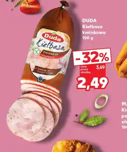 Kaufland Kiełbasa kminkowa Duda oferta