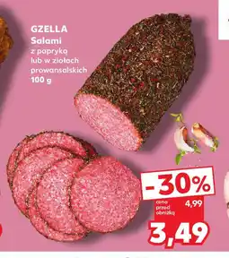 Kaufland Salami Gzella oferta