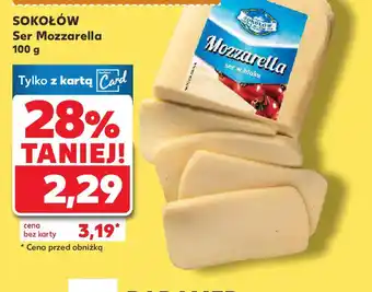 Kaufland Ser Mozzarella Sokołów oferta