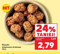Kaufland Klopsiki wieprzowo-drobiowe oferta