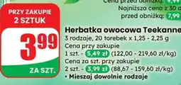Dino Herbata owocowa, 3 rodzaje Teekanne oferta