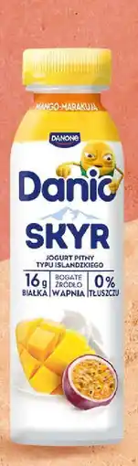 Polomarket Jogurt pitny skyr Danio mango-marakuja Danone oferta