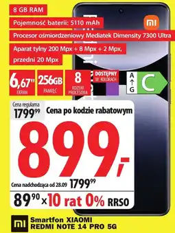 Media Expert Smartfon Xiaomi oferta