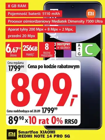 Media Expert Smartfon Xiaomi oferta