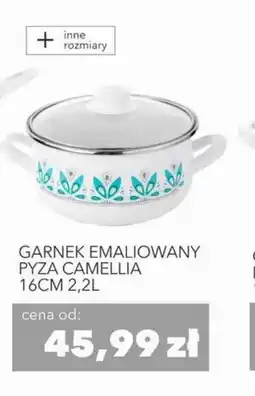 Nela Garnek emaliowany Pyza Camellia oferta