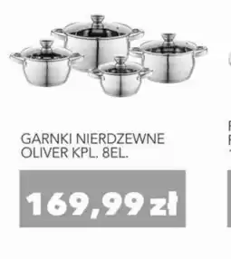 Nela Garnki nierdzewne Oliver oferta