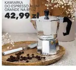 Nela Kawiarka do espresso aluminiowa Grande na 8 filiżanek oferta