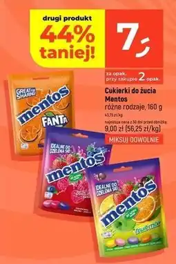 Dealz Draże red friut mix Mentos Great For Sharing! oferta