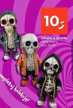 Dealz Szkielet w ubranku 14 cm oferta