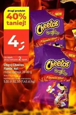 Dealz Chrupki flamin hot Cheetos Crunchos oferta