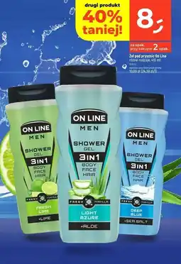 Dealz Żel pod prysznic 3w1 men light azure On Line oferta