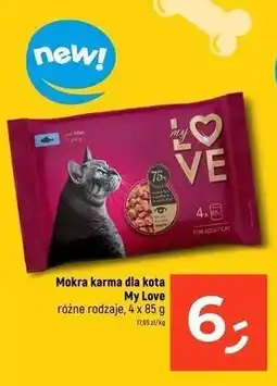 Dealz Karma dla kota z rybą My Love oferta