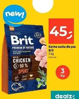 Dealz Karma dla psa z kurczakiem Brit Premium By Nature oferta