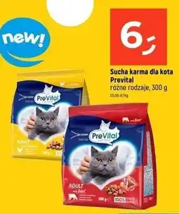 Dealz Karma dla kota z wołowiną i warzywami Prevital oferta