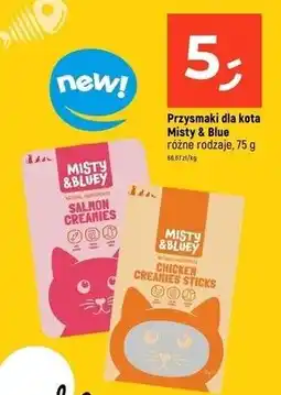 Dealz Przekąska dla kota chicken creamies sticks Misty & Bluey oferta