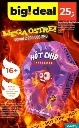 Dealz Chipsy challenge Hot-Chip oferta