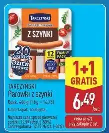 ALDI Parówki z szynki Tarczyński oferta