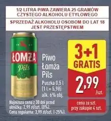 ALDI Piwo Łomża Pils oferta