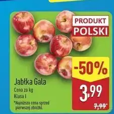 ALDI Jabłka gala oferta