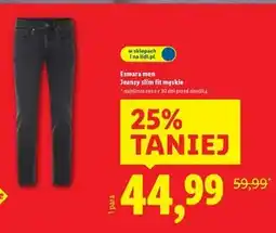 Lidl Jeansy męskie Esmara oferta