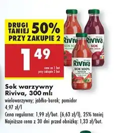 Biedronka Sok Riviva oferta