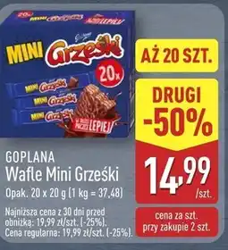 ALDI Wafle Grześki oferta
