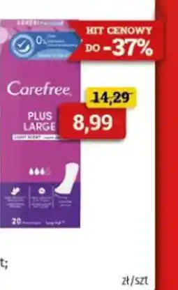 Drogeria Kosmyk Wkładki higieniczne Carefree Plus Large oferta