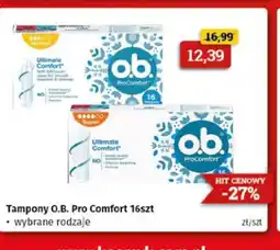 Drogeria Kosmyk Tampony O.B. Pro Comfort oferta