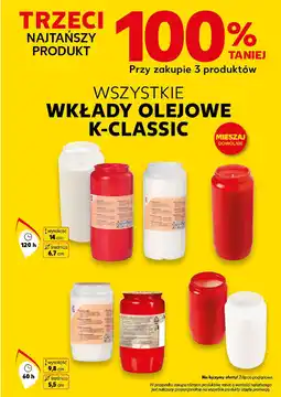 Kaufland Wkłady olejowe k-classic oferta