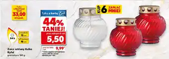 Kaufland Znicz szklany Kulka Ryfel oferta