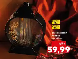 Kaufland Znicz szklany Kaplica oferta