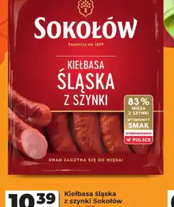 Odido Kiełbasa śląska z szynki Sokołów oferta