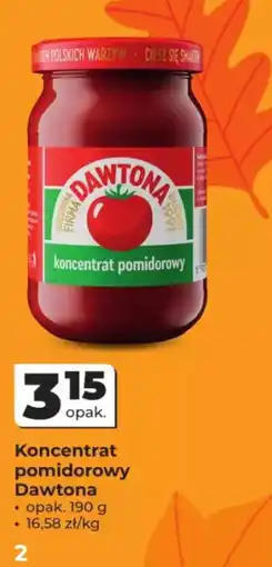 Odido Koncentrat pomidorowy Dawtona oferta