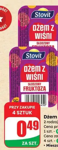 Dino Dżem Stovit wiśniowy oferta