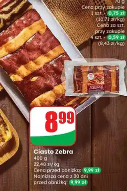 Dino Ciasto Zebra Dino oferta