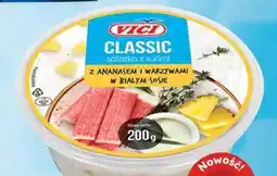Dino Sałatka z surimi Vici z ananasem i warzywami w białym sosie oferta
