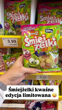 Dino Żelki Śmiejżelki Happies kwaśne edycja limitowana nimm2 oferta