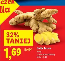 Lidl Imbir, 100 g Lidl oferta