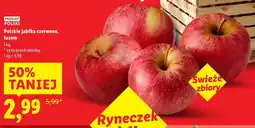 Lidl Jabłka czerwone polskie PRODUKT POLSKI oferta