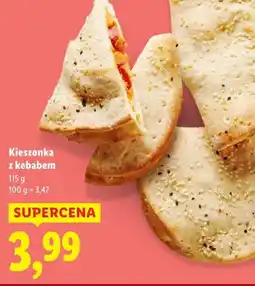 Lidl Kieszonka z kebabem Piekarnia Lidla oferta